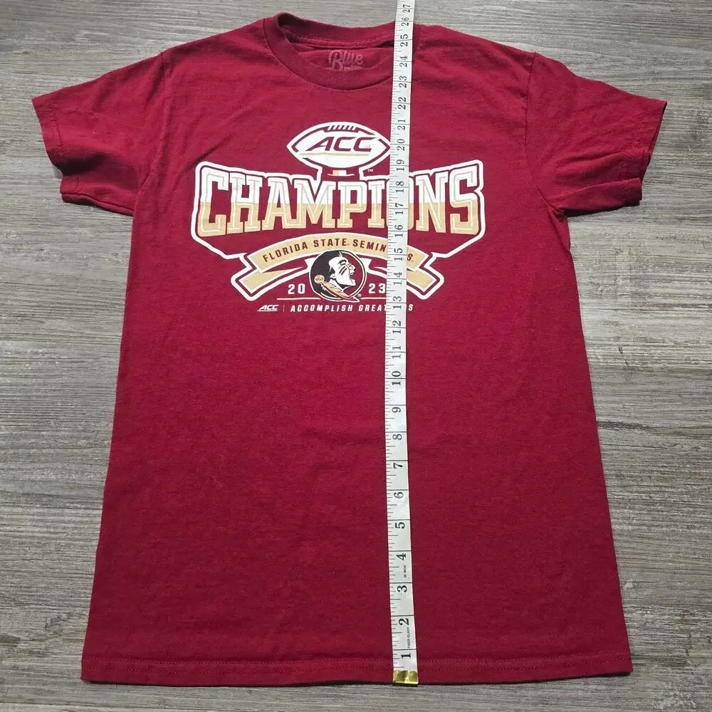 FSU Florida State Seminoles ACC Football National Champions Short Sleeved Shirt - Picture 6 of 7